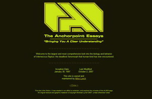 20071004_01 Anchorpoint Essays Back Online