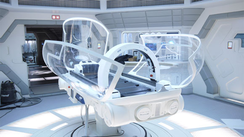 The med-pod as featured in Prometheus. Tim Lebbon Interview