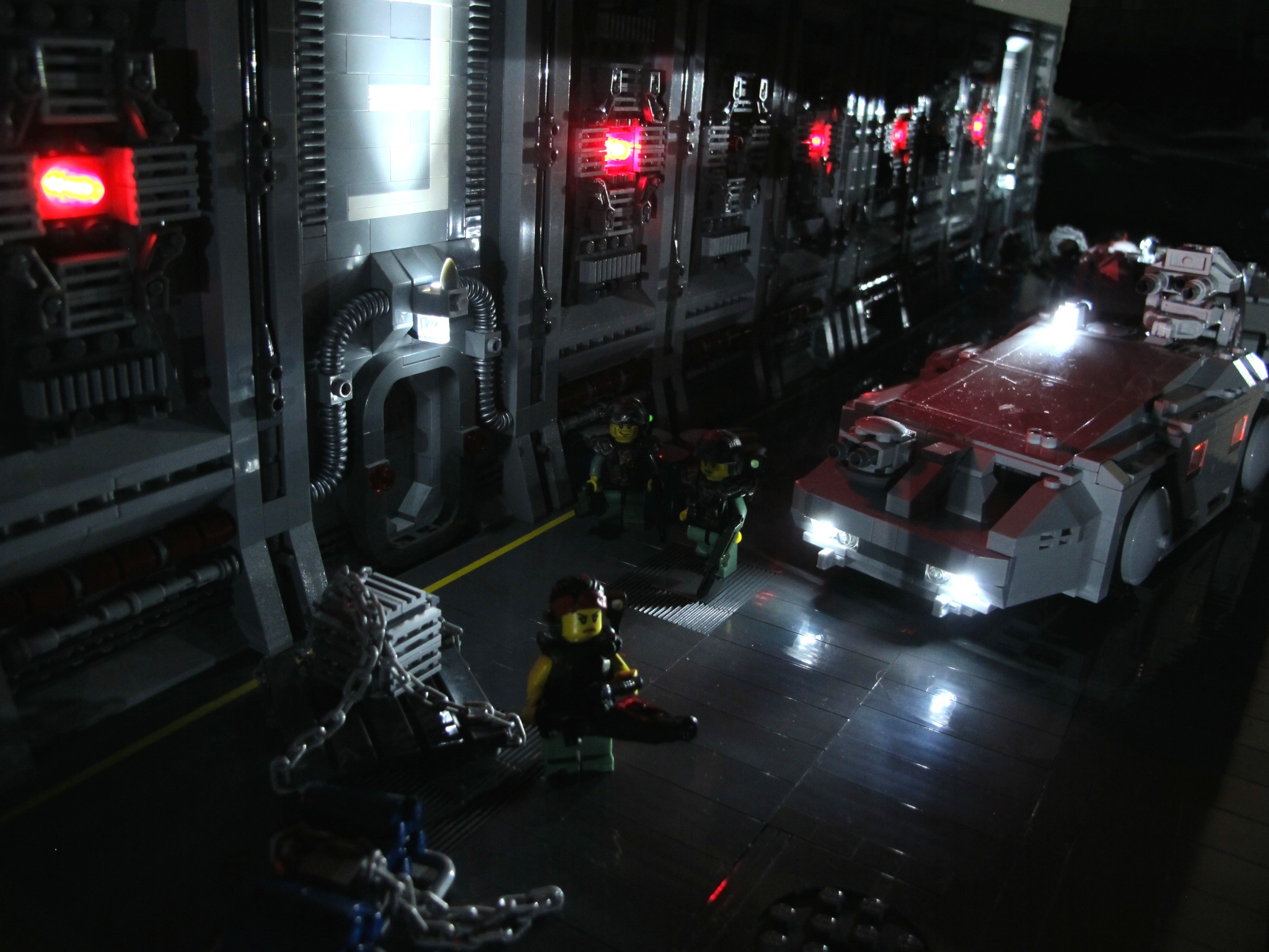 James Cameron's Aliens Movie Re-Created in Lego - Alien vs. Predator Galaxy