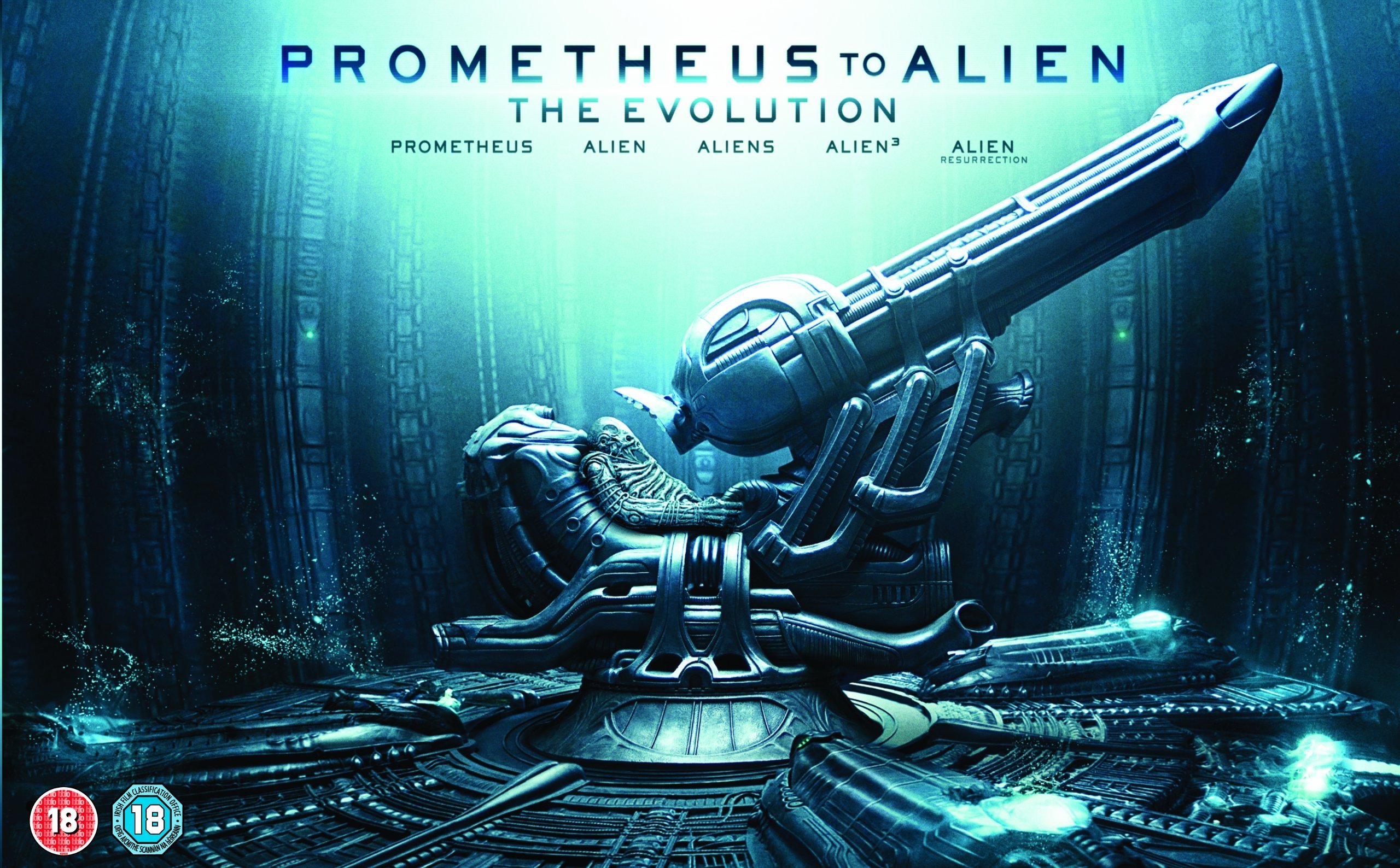 Prometheus to Alien: The Evolution Blu-Ray Set - AvPGalaxy