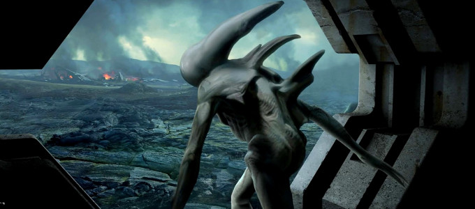 The Deacon closely resembles a form of Alien. In the original script it was an Alien born from an Engineer called the Ultramorph.  Ridley Scott Talks Prometheus 3 and 4