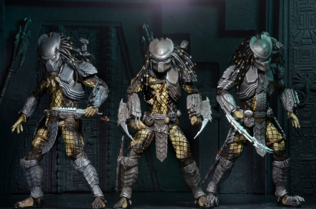 NECA Predator Series 15 has been officially announced. The new series includes Masked Scar, Ancient Warrior and Temple Guard from AvP. NECA Predator Series 15 Announced