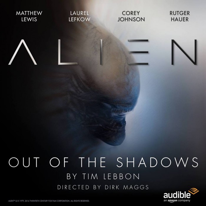 Alien - Out of the Shadows audiobook cover art. Alien - Out of the Shadows Audio Drama Announced!