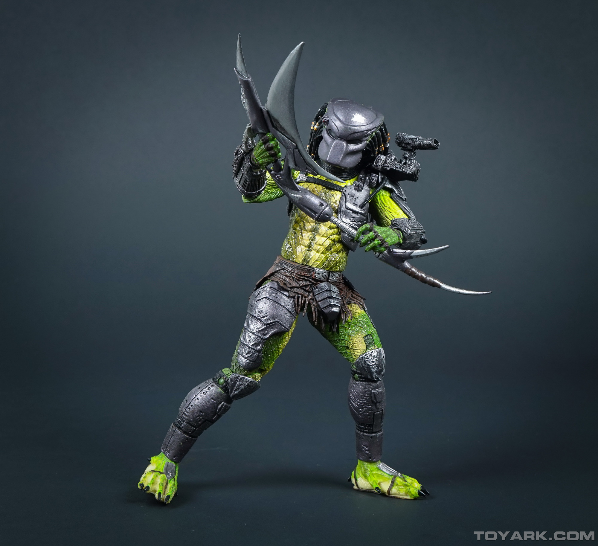 NECA Predator Series 13 Complete 3 Figure Set Cracked Tusk Scavage Renegade for sale online 