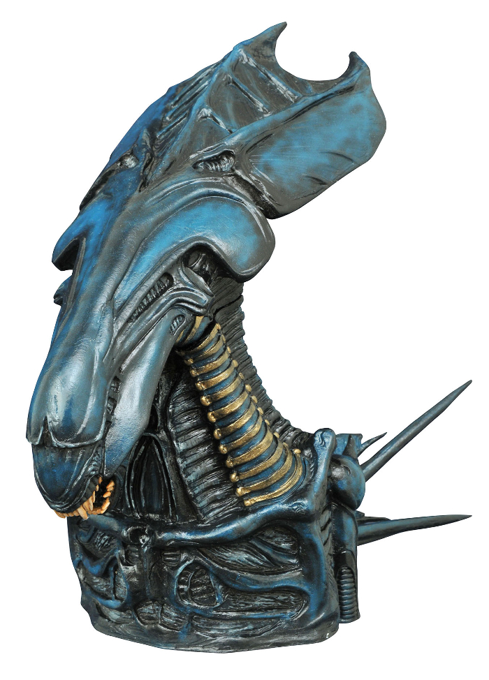 The Queen Alien money bank is available to purchase now.  Diamond Select to Release Queen and Giger's Alien Money Bank!