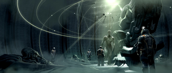Prometheus concept art. Engineering Prometheus - From Jon Spaihts to Damon Lindelof