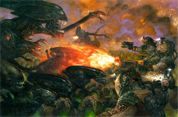 UDON Entertainment's Alien Visions artbook includes brand new artwork by Dave Dorman! Alien Visions - New Artbook by UDON!