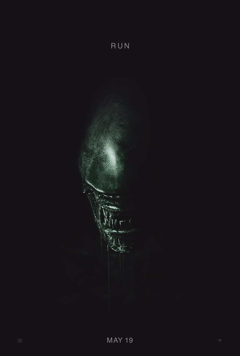 Fox announces that Alien: Covenant's release has been pulled forward to May 19th 2017 with a new teaser poster showing the film's Alien! 