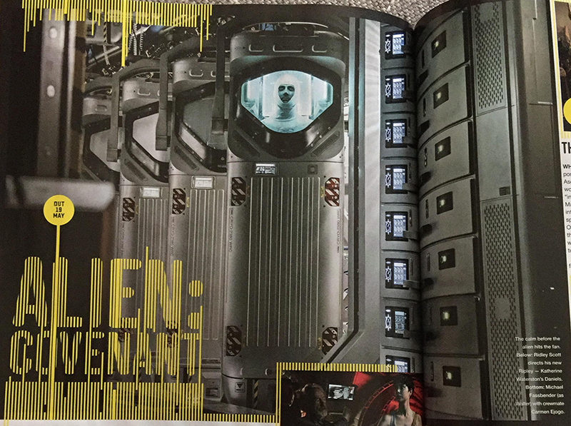  New Alien: Covenant Stills in Latest Issue of Empire Magazine