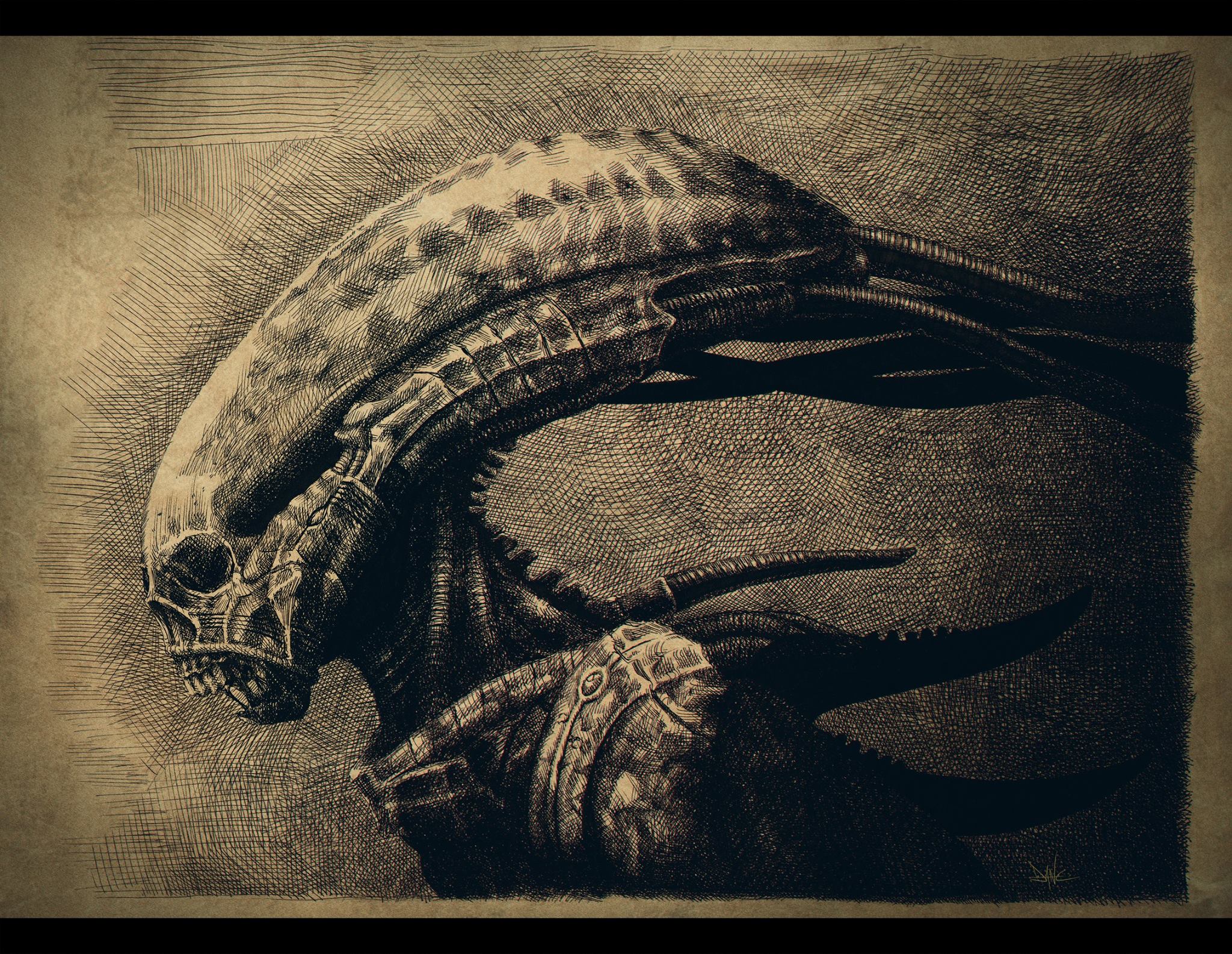  Dane Hallett & Matt Hatton Share Incredible Alien: Covenant Illustrations