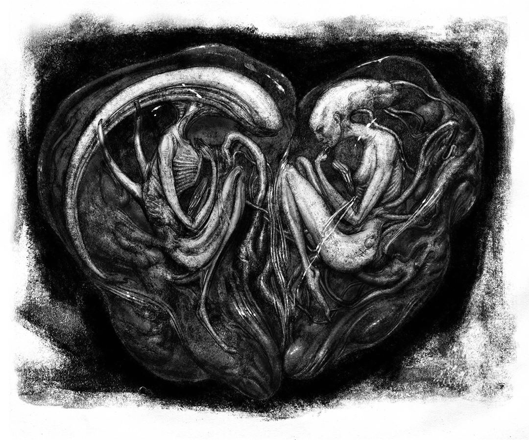  Dane Hallett & Matt Hatton Share Incredible Alien: Covenant Illustrations
