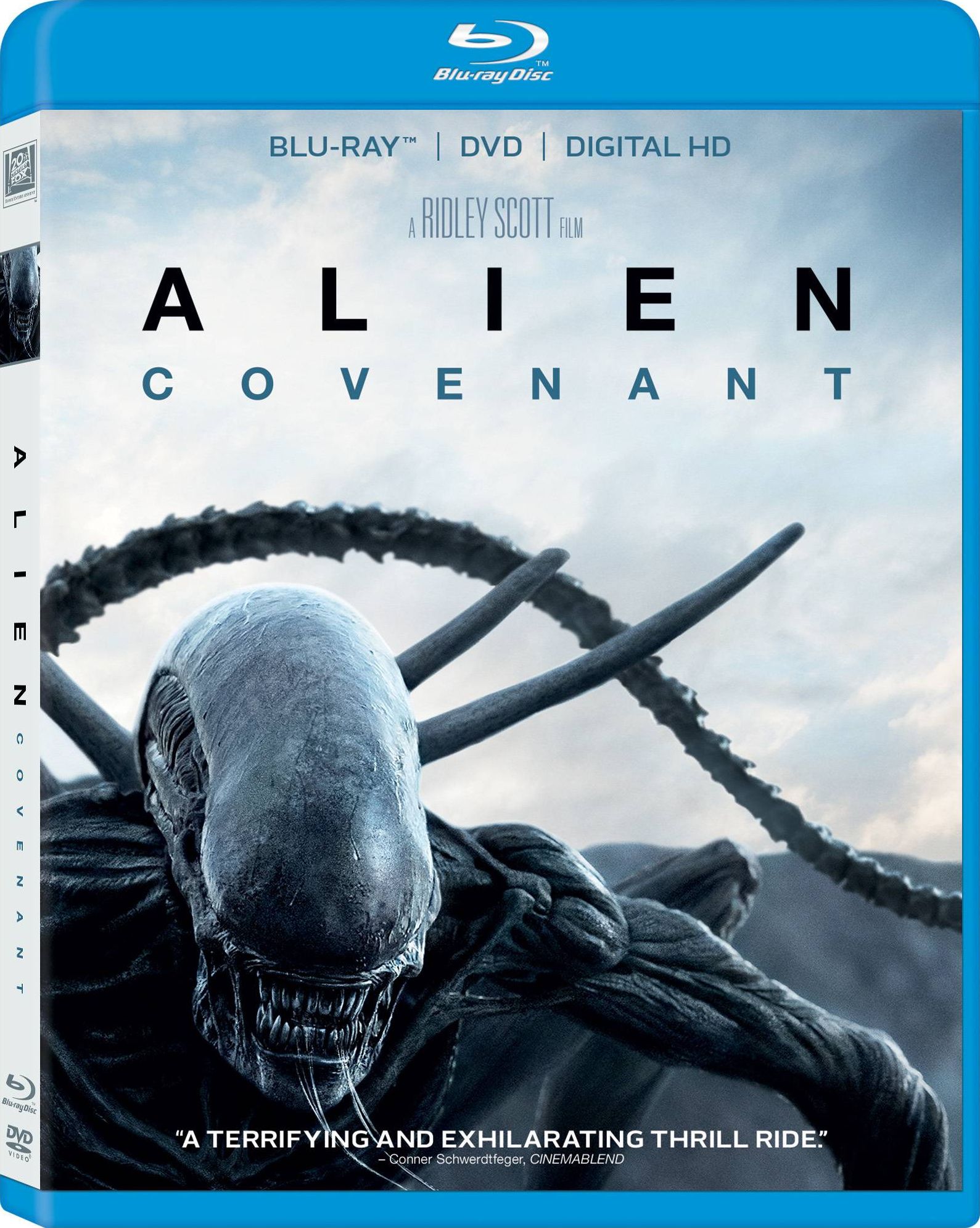  Alien Covenant Blu-Ray Infests Shops on August 15th, 2017