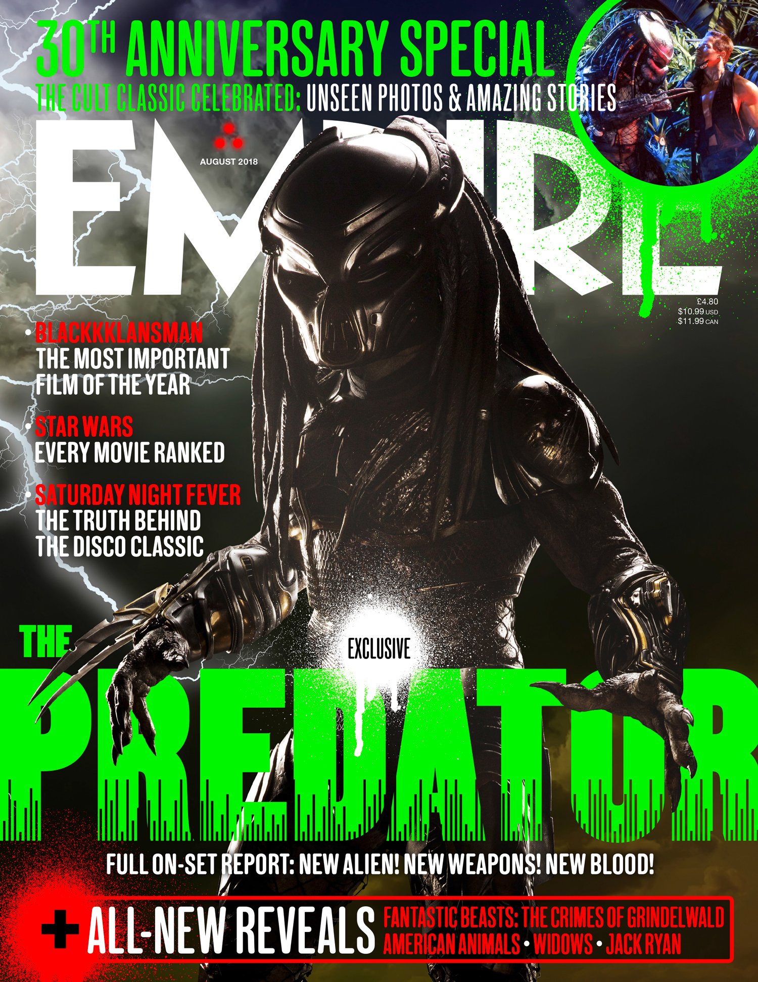 The Predator Hunts The New Issue Of Empire Magazine Alien Vs Predator Galaxy
