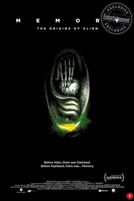  'Memory: The Origins of Alien' Documentary to Debut at the Sundance Film Festival!