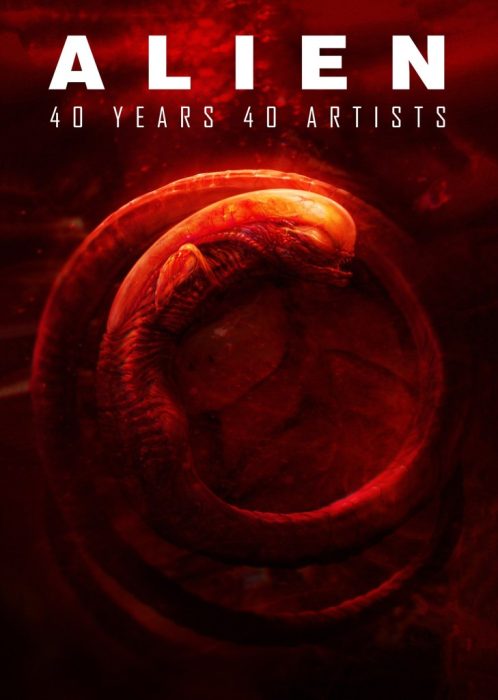  Titan Books Announces Alien: 40 Years, 40 Artists Book!