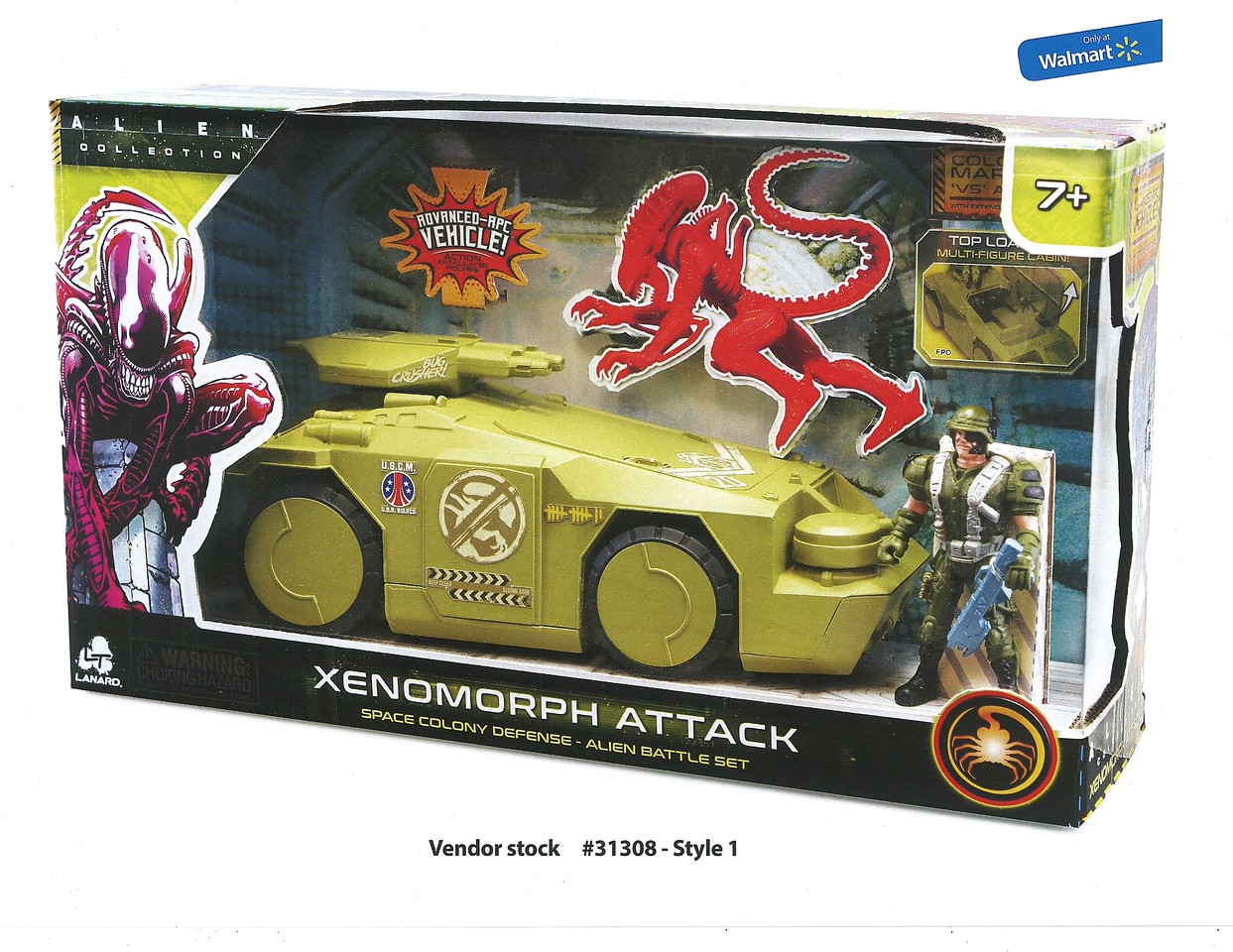 Details about   Lanard Toys Alien Xenomorph Space Colony Defense Alien Battle Set only Walmart 