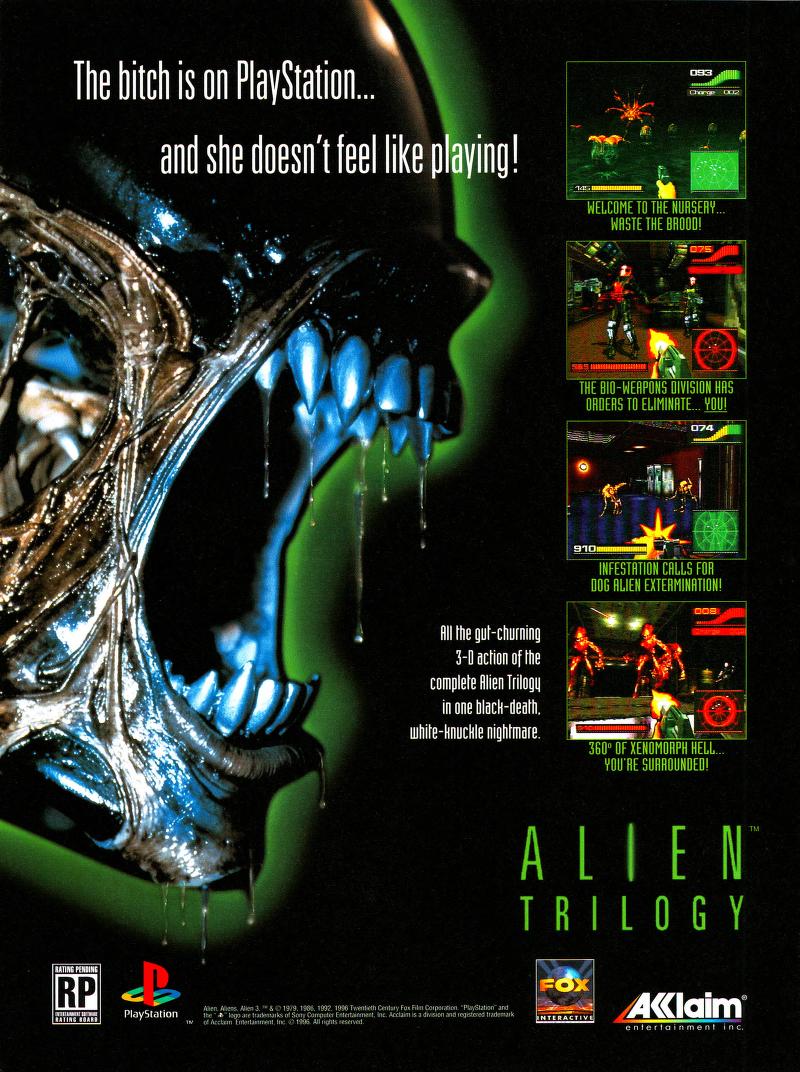 Alien Trilogy (1996 Aliens Game for PC, PS1 & Saturn) - AvPGalaxy