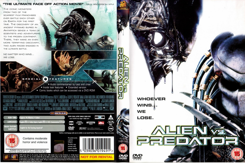 Predator & Alien Movies Covenant AVP (4K/Blu-ray/DVD) NEW & CHOOSE
