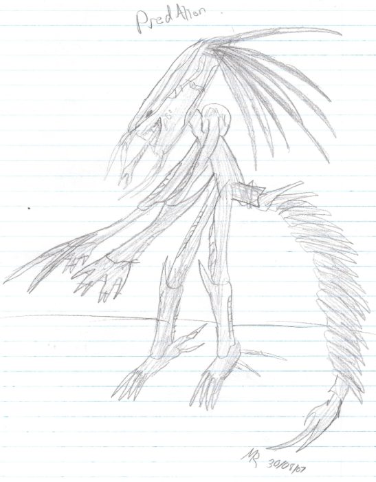 PredAlien Doodle (Alien Freak)