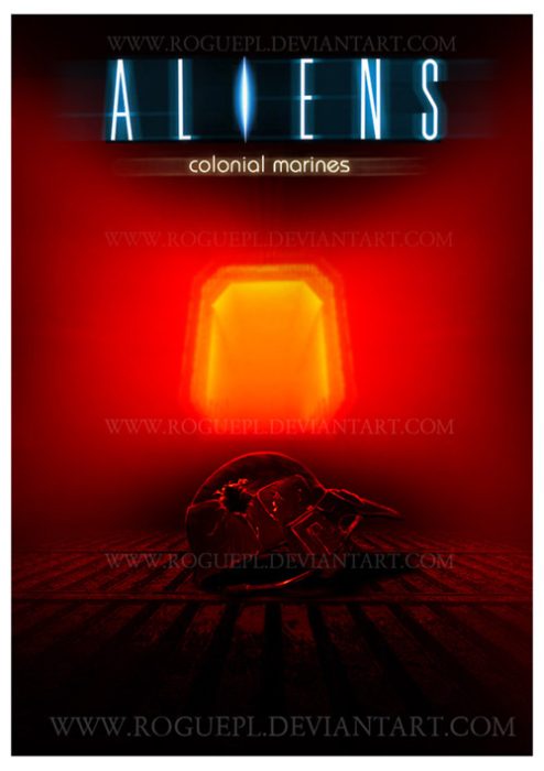 Aliens: Colonial Marines poster (RoguePL)