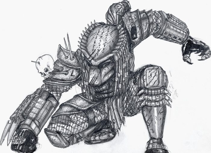 Predator Sketch (David Spaton)