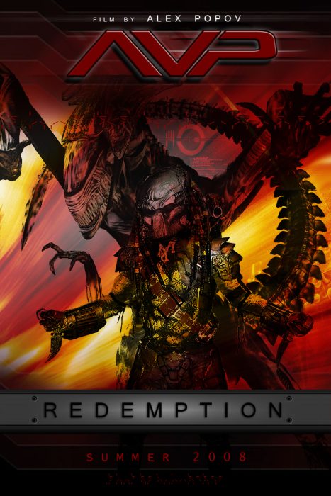 Poster # 2 for upcoming AVP-Redemption… (Alex Popov)