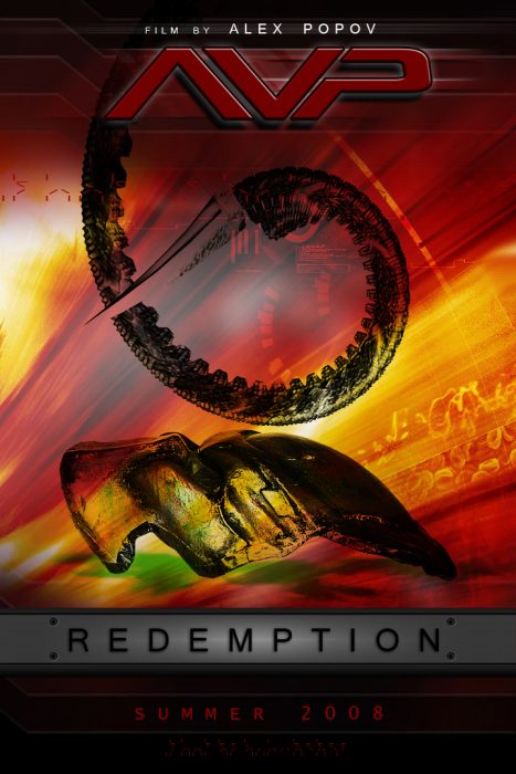 Poster # 4 for upcoming AVP-Redemption… (Alex Popov)