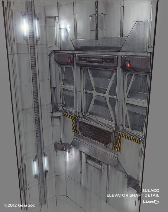 Sulaco Elevator Shaft (Lorin Wood)