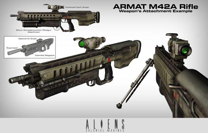 Armat M42A Rifle (Manuel Gomez)