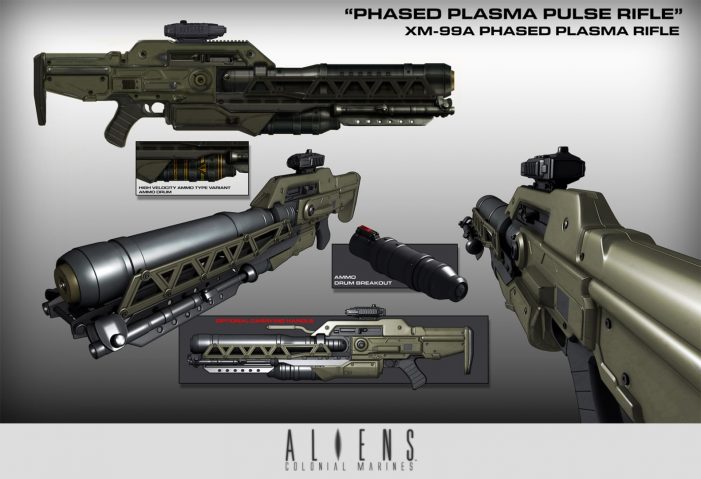 XM-99A Phased Plasma Rifle (Manuel Gomez)