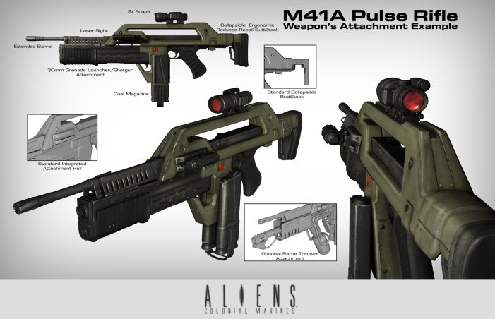 M41A Pulse Rifle (Manuel Gomez)