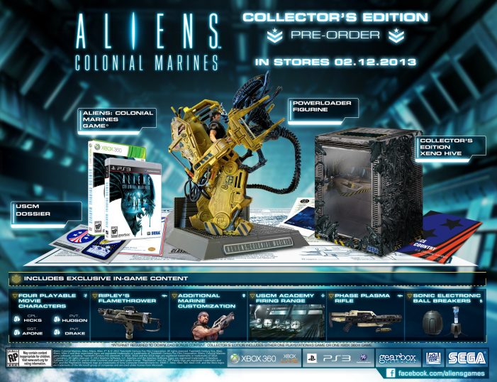  Aliens Colonial Marines Collector’s Edition Revealed