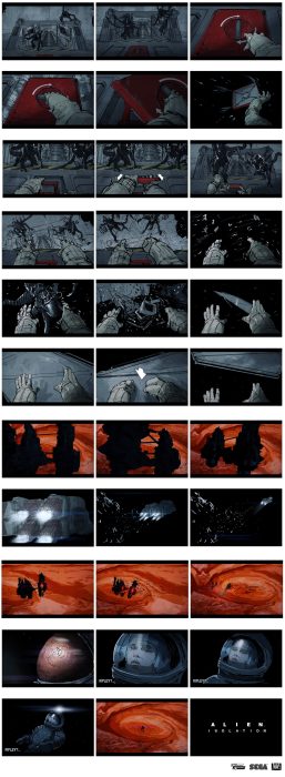 Storyboards – Space