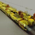 Magnetic Train Layout (Brad Wright)