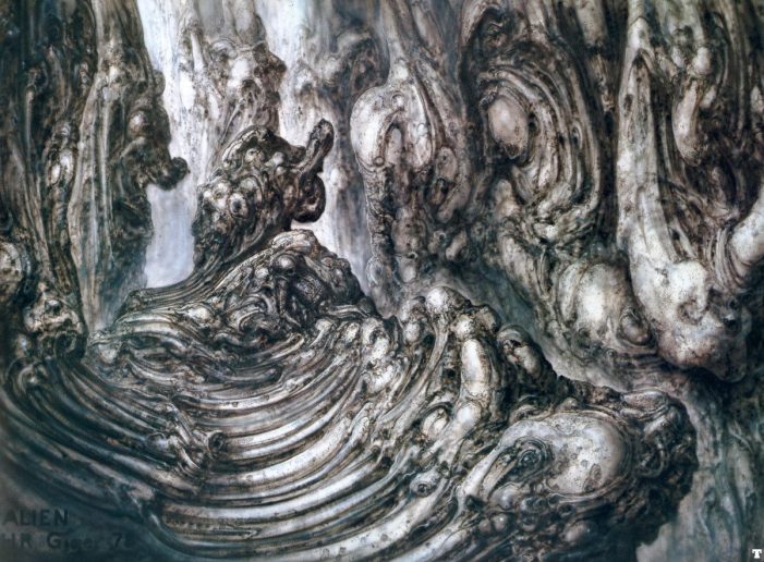 Alien Landscape (H.R. Giger)