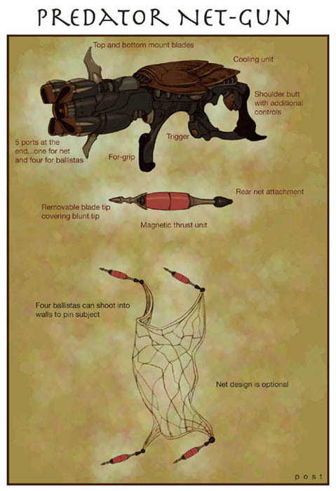 Predator Net Gun (RK Post)