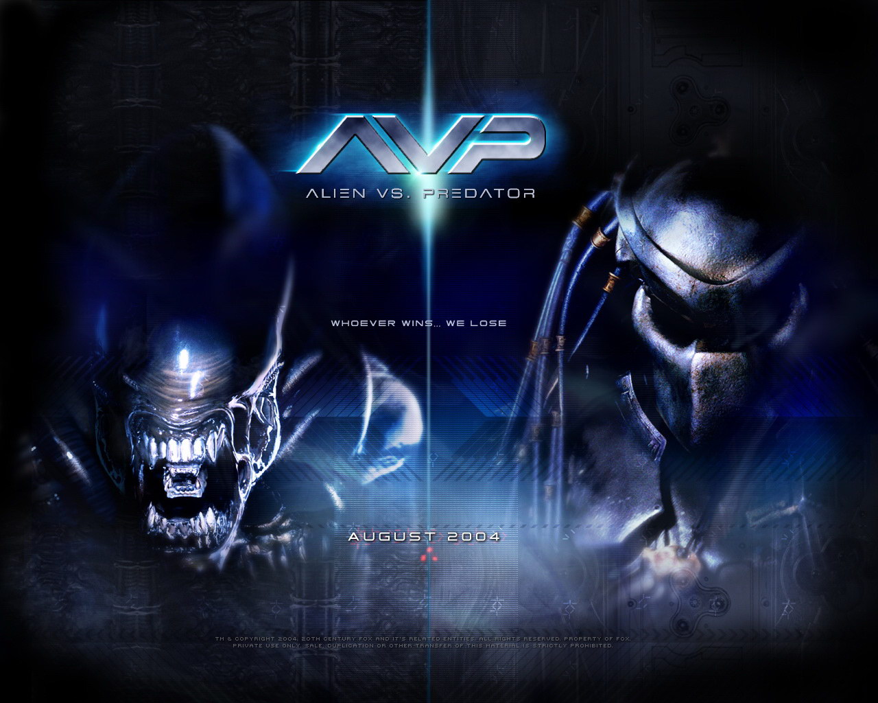 Download Movie Poster Of Alien Vs Predator Wallpaper