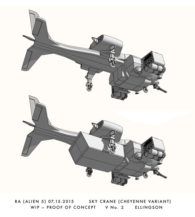 Sky Crane variant Cheyenne Drop-ship (TyRuben Ellingson)