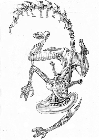 Alien Tattoo (Chris Beaver)