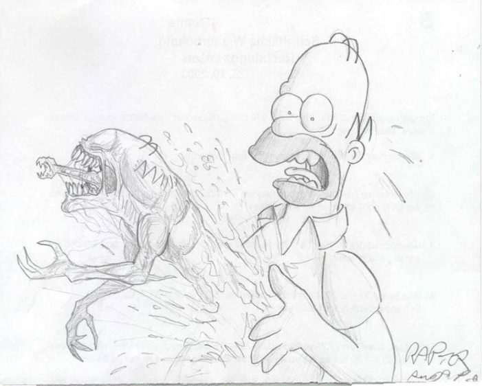 Homer Simpson (Raptor Andy)