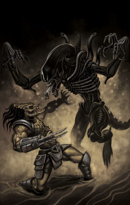 Predator vs Alien (timewit)