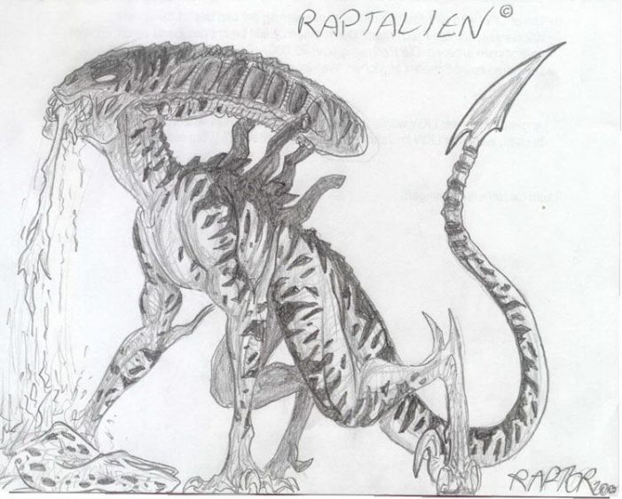 Raptalien (Raptor Andy)