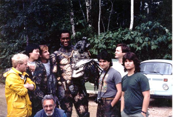 Kevin Peter Hall & Stan Winston