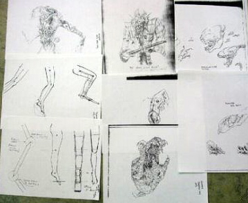 Mechanical sketches for the Boss Films…