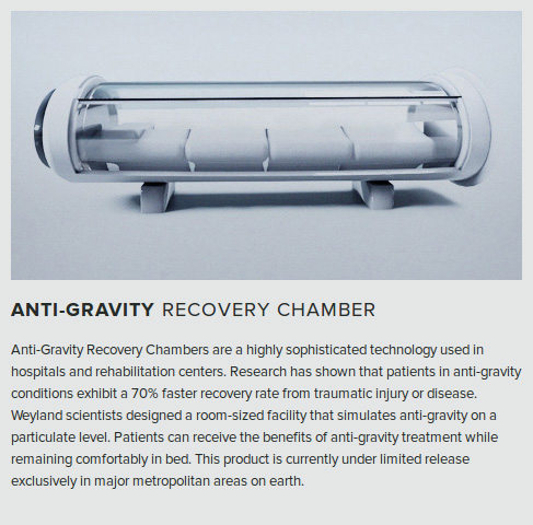 Anti-Gravity Recovery Chamber