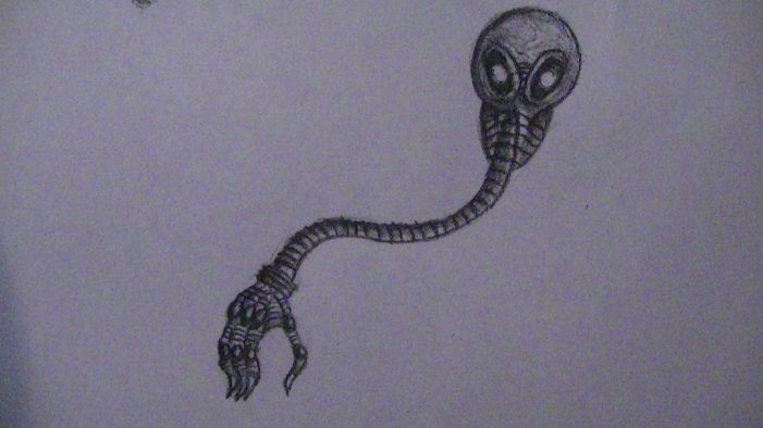 My own H.R Giger style drawing