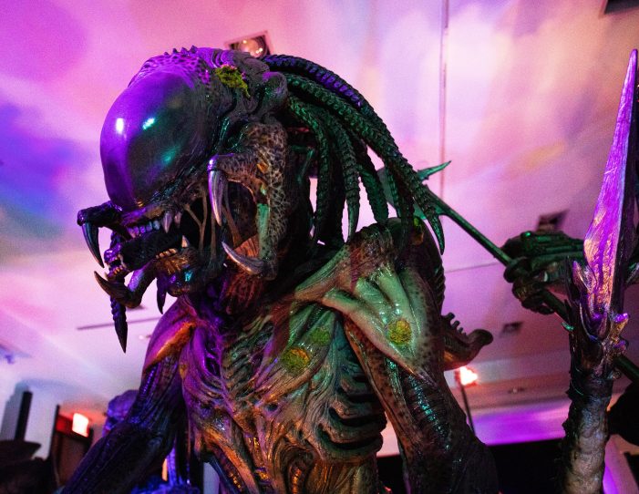  AvP Galaxy Tours the 'Icons of Darkness' Exhibition in Hollywood!