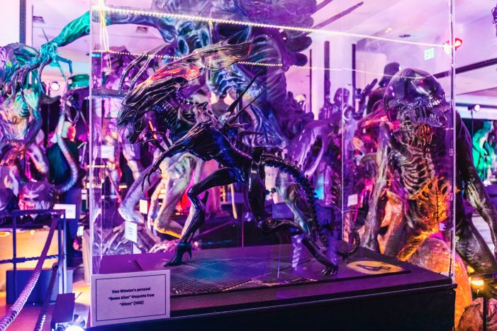 AvP Galaxy Tours the 'Icons of Darkness' Exhibition in Hollywood!