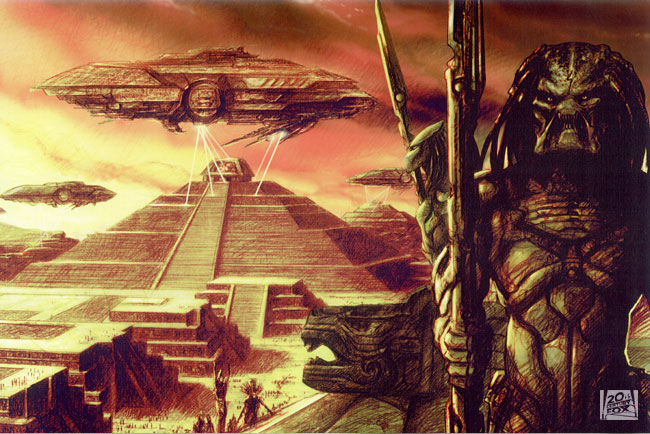 Predators Building Pyramids (Patrick Tatopoulos)