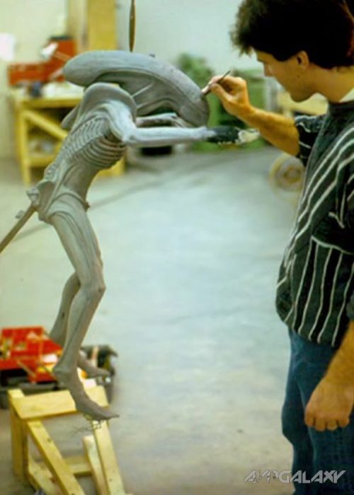 The ADI team created a 1/3 scale puppet for the VFX team.